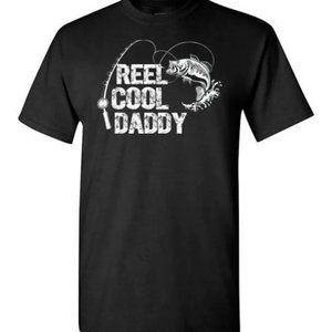 Reel Cool Daddy Shirt for Men Tshirt